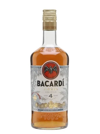 Bacardi Anejo Cuatro 4year